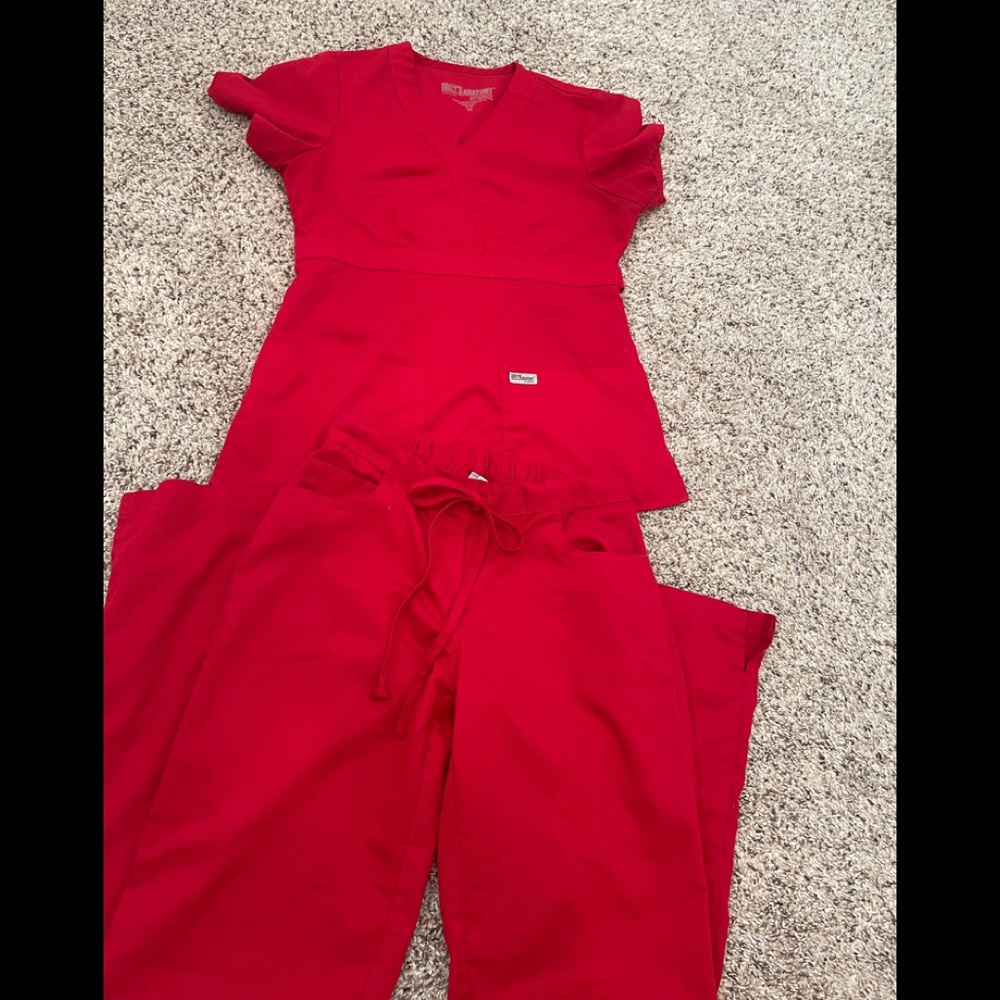 Greys anatomy scrubs set